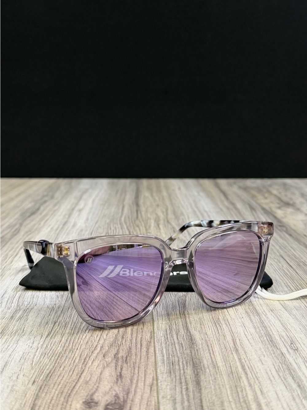Blenders Eyewear Grove Lilac Lush Polarized Sunglasses Crystal Lavender NEW